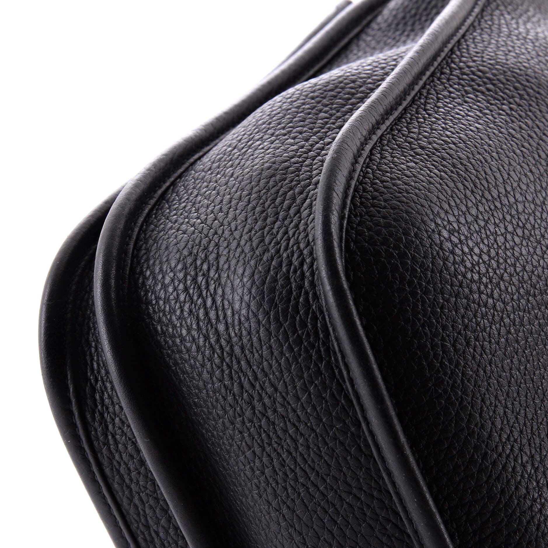 Pre-Owned Hermes Evelyne Bag Gen III Clemence PM, Alternate, color, Noir