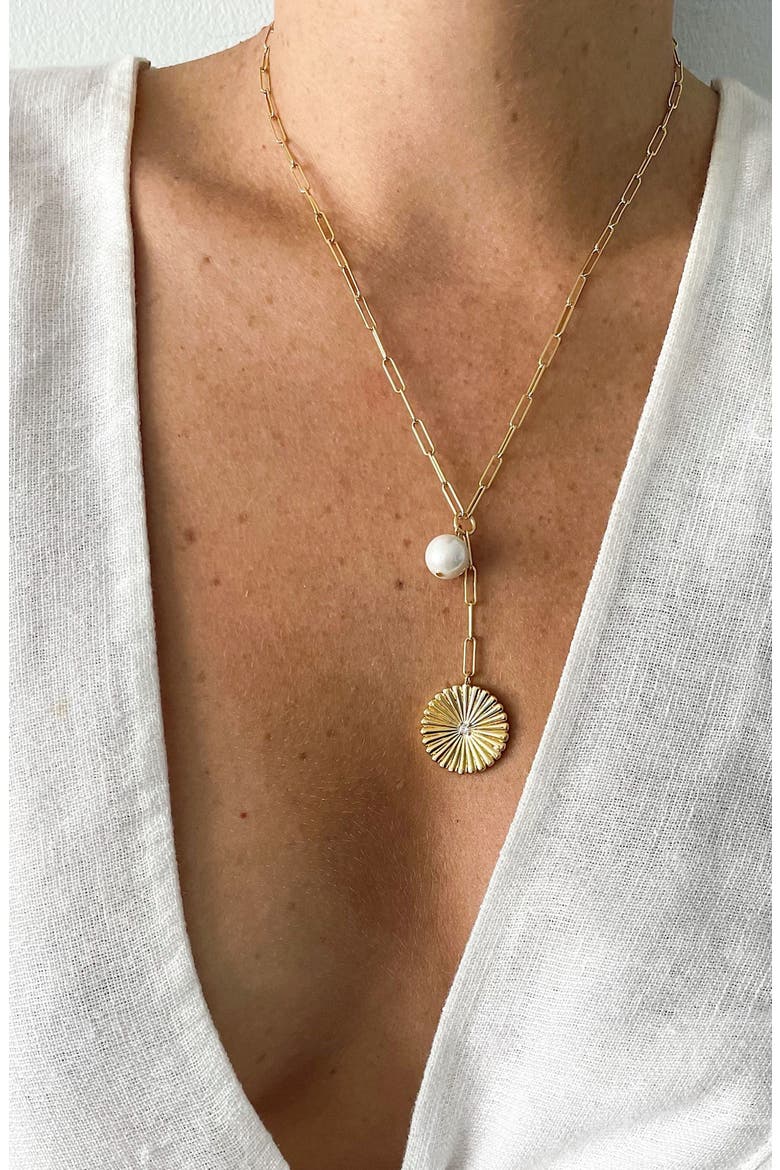 Set of 4 Necklaces, Alternate, color, GOLD