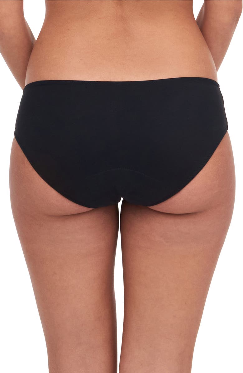 Chantelle Lingerie Essential Leakproof Period Absorbency Bikini, Alternate, color, 