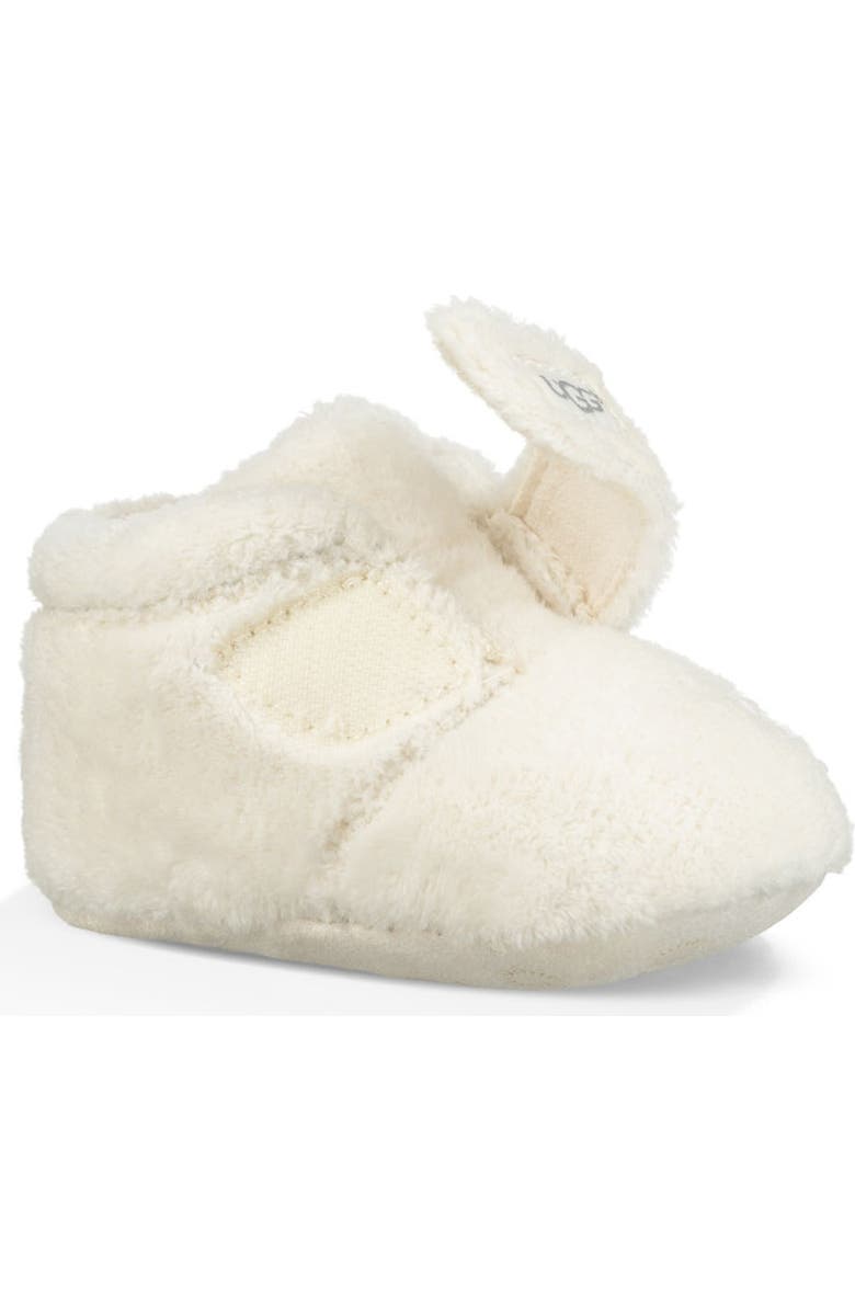 UGG<sup>®</sup> Bixbee Bootie & Lovey Blanket Set, Alternate, color, Vanilla White