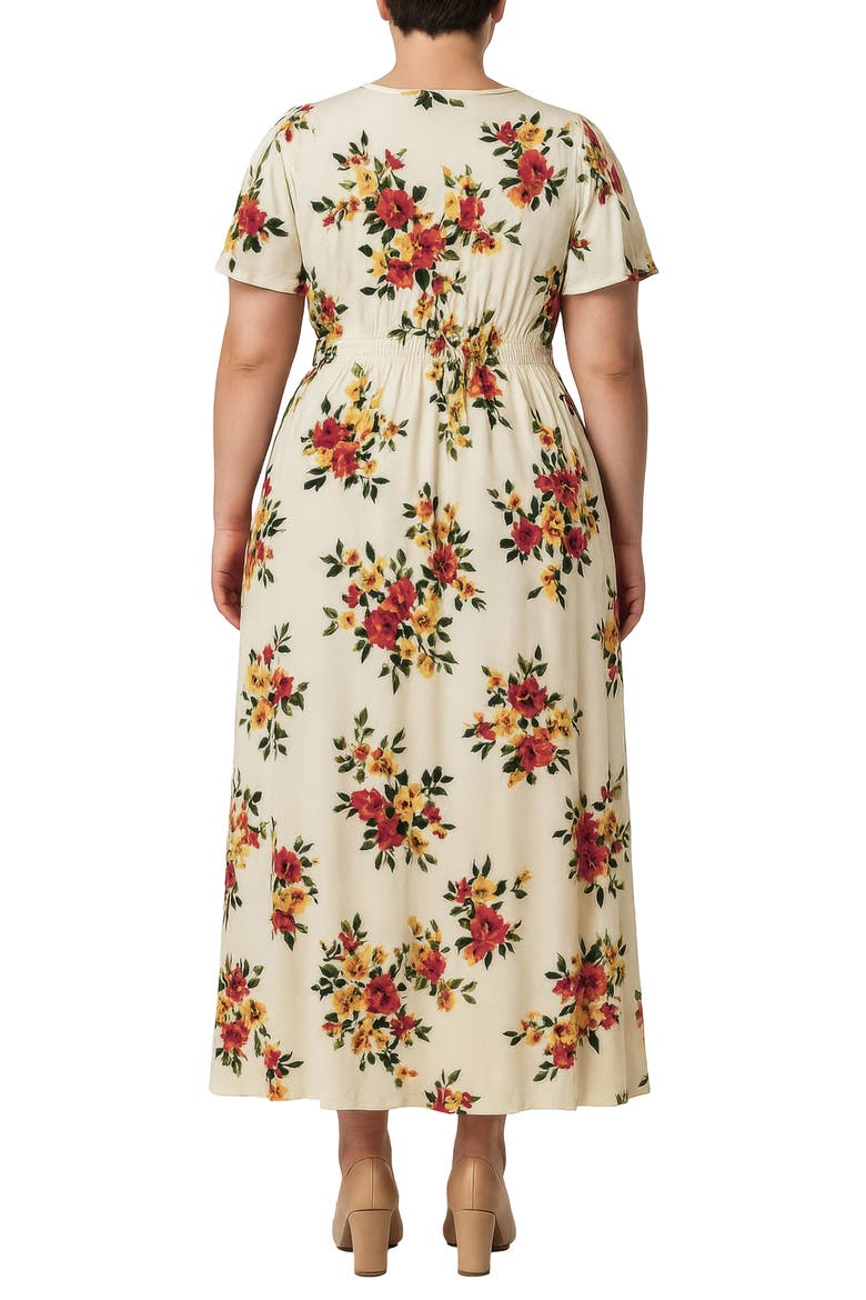 Floral Midi Shirtdress, Alternate, color, FLORAL PRINT