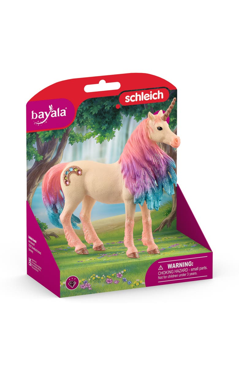 Schleich Bayala Marshmallow Unicorn Mare, Collectible Toy, Multicolor, Kids, Alternate, color, Multicolored