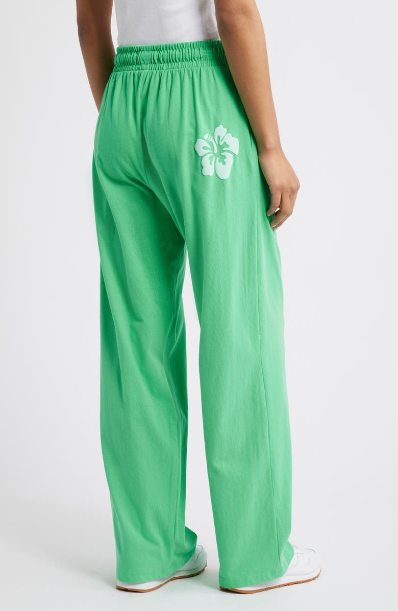 Rip Curl Luxe Surf Wide Leg Track Pants, Alternate, color, Irish Green