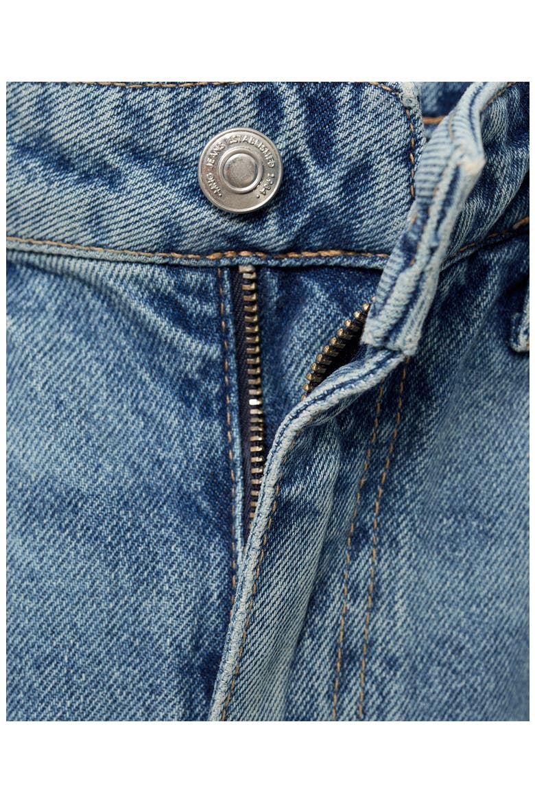 High Waist Barrel Jeans, Alternate, color, MEDIUM BLUE