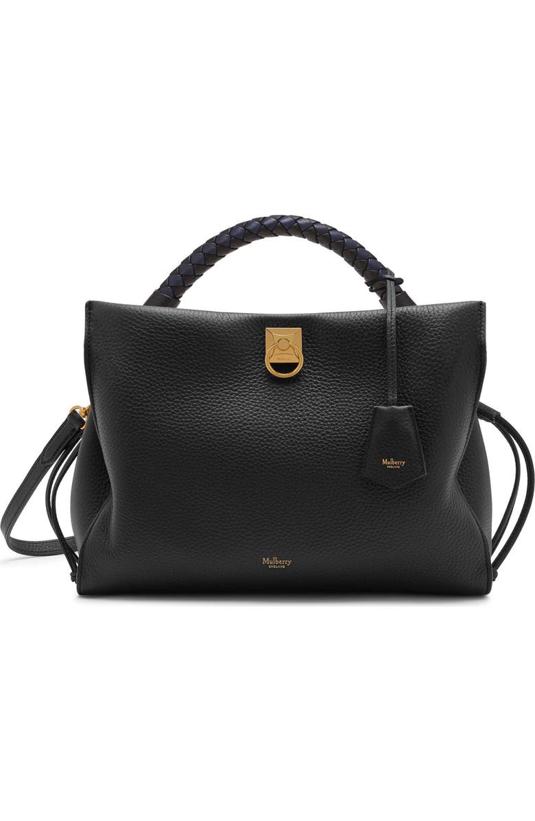 Mulberry Iris Leather Top Handle Bag, Main, color,