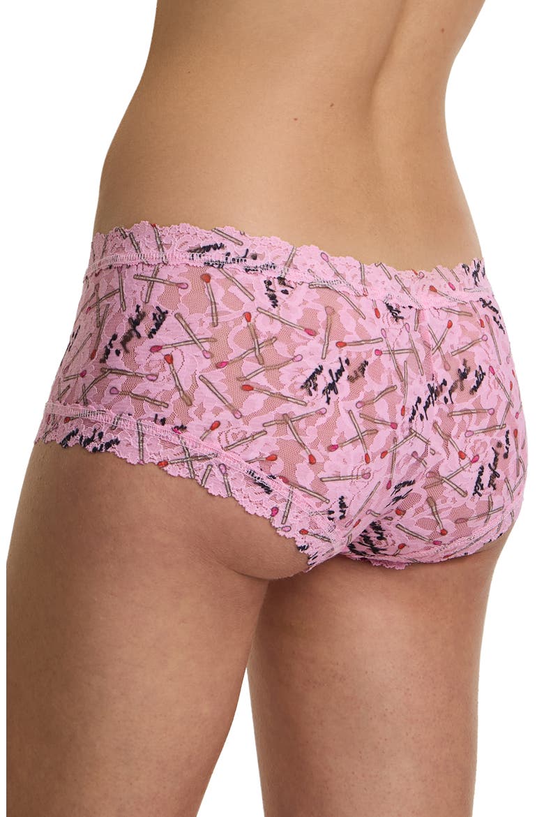 Print Boyshorts, Alternate, color, PERFECT MATCH PINK