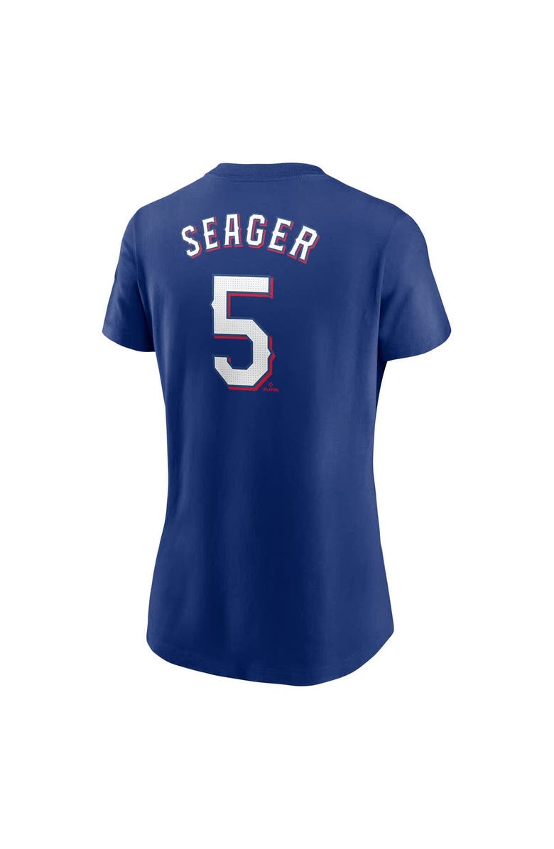 Nike Women's Nike Corey Seager Royal Texas Rangers Fuse Name & Number T-Shirt, Alternate, color, Royal