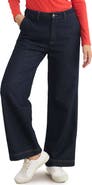 Seasalt Cornwall Sennen Cove High Waist Wide Leg Jeans