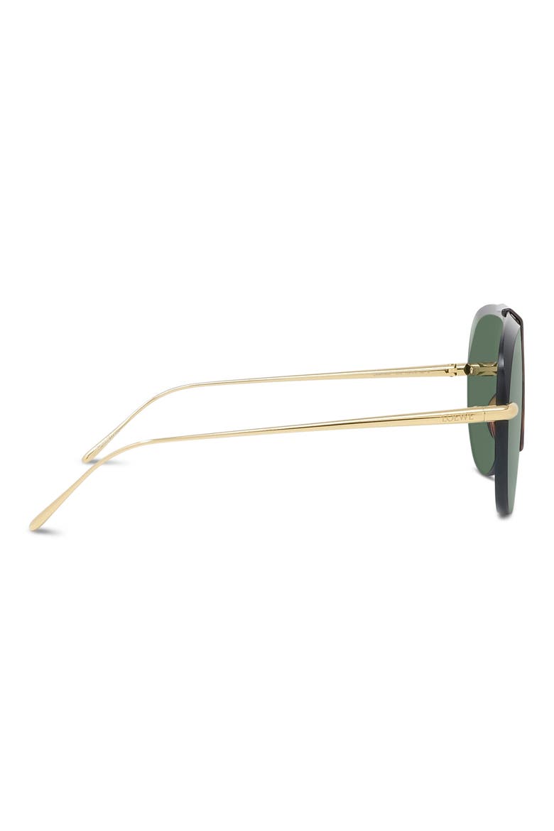 Slim Pilot Sunglasses, Alternate, color, SHINY ENDURA GOLD / GREEN