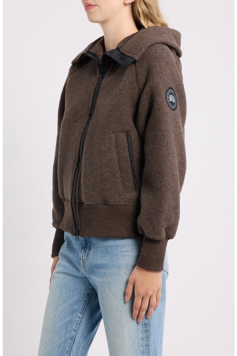 Chilliwack Kind Fleece Bomber, Alternate, color, TERRA - TERRA