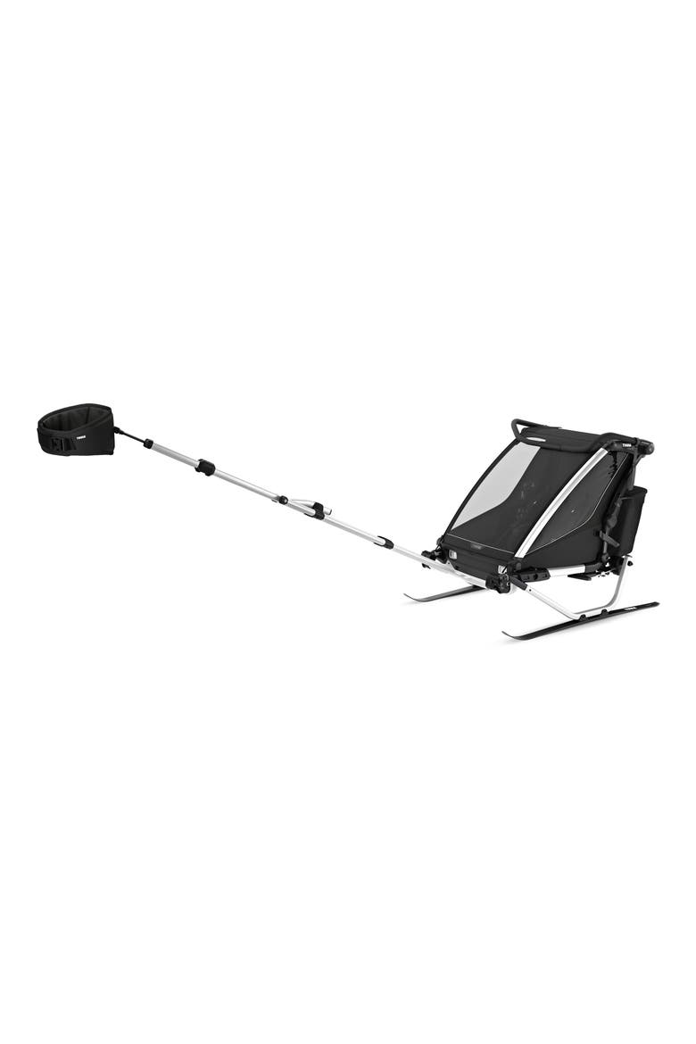 Cross-Country Ski Conversion Kit for Thule Chariot 2 Strollers, Alternate, color, BLACK