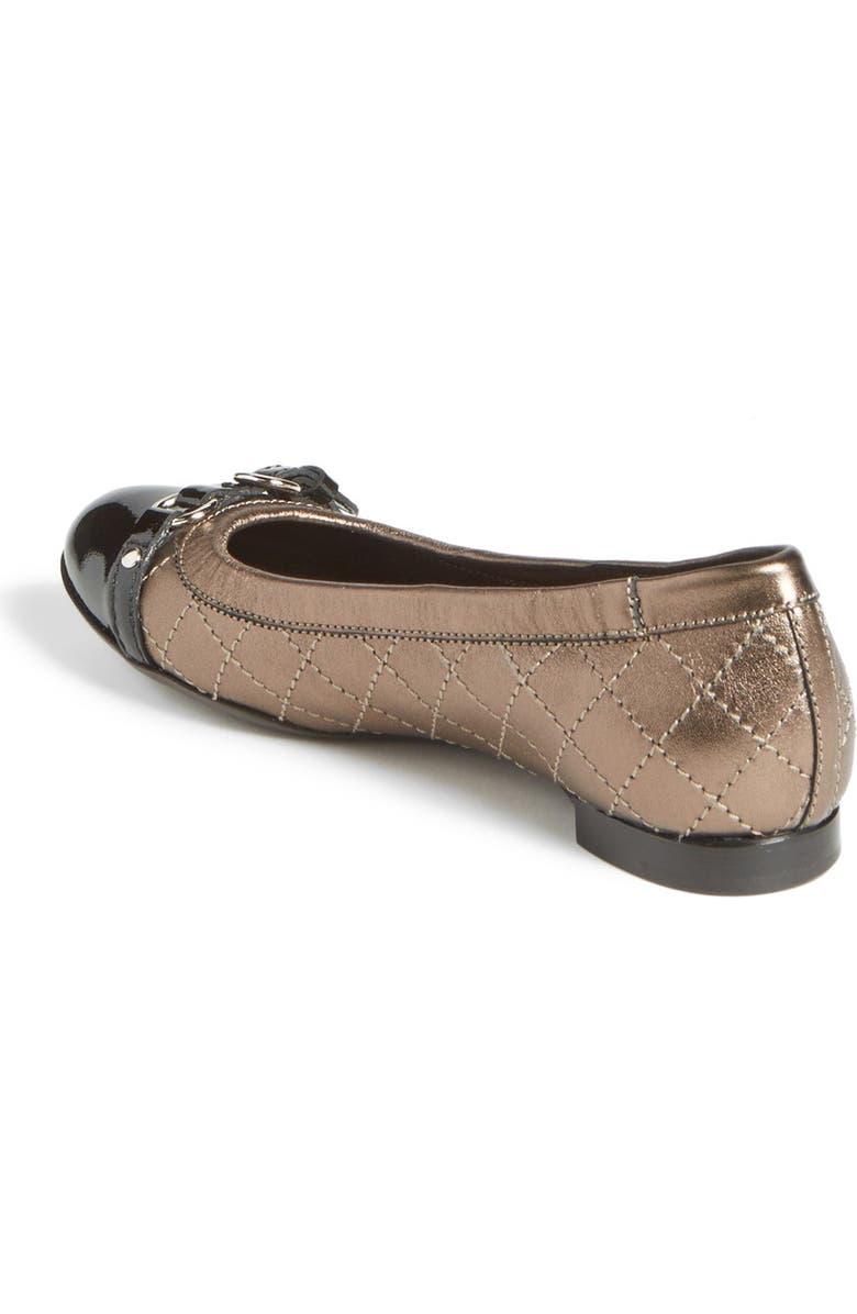 AGL Attilio Giusti Leombruni Quilted Ballet Flat, Alternate, color,