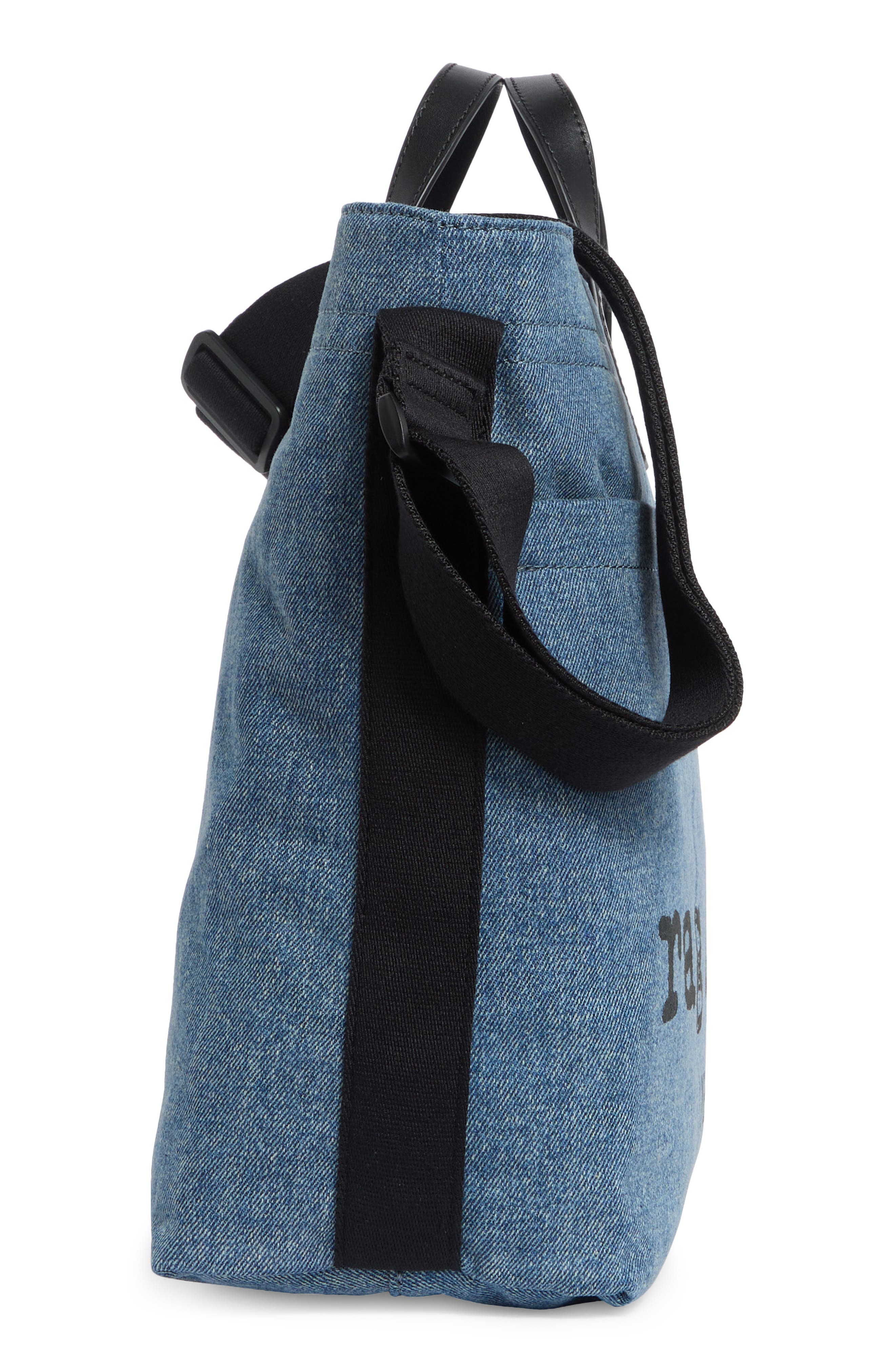rag & bone Clinton Denim Twill Tote Bag, Alternate, color, Den