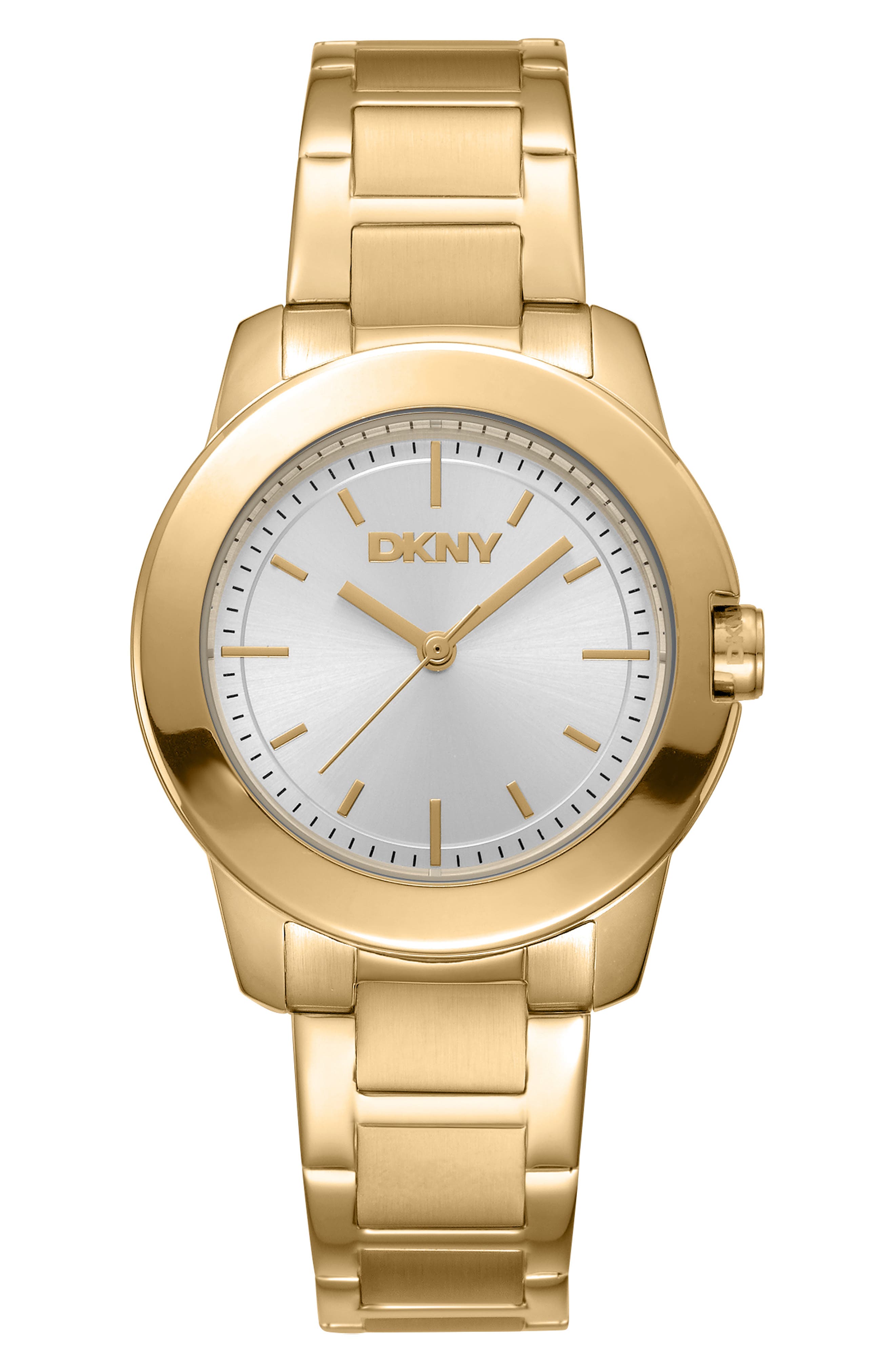 Three Hand Quartz Bracelet Watch, 32mm