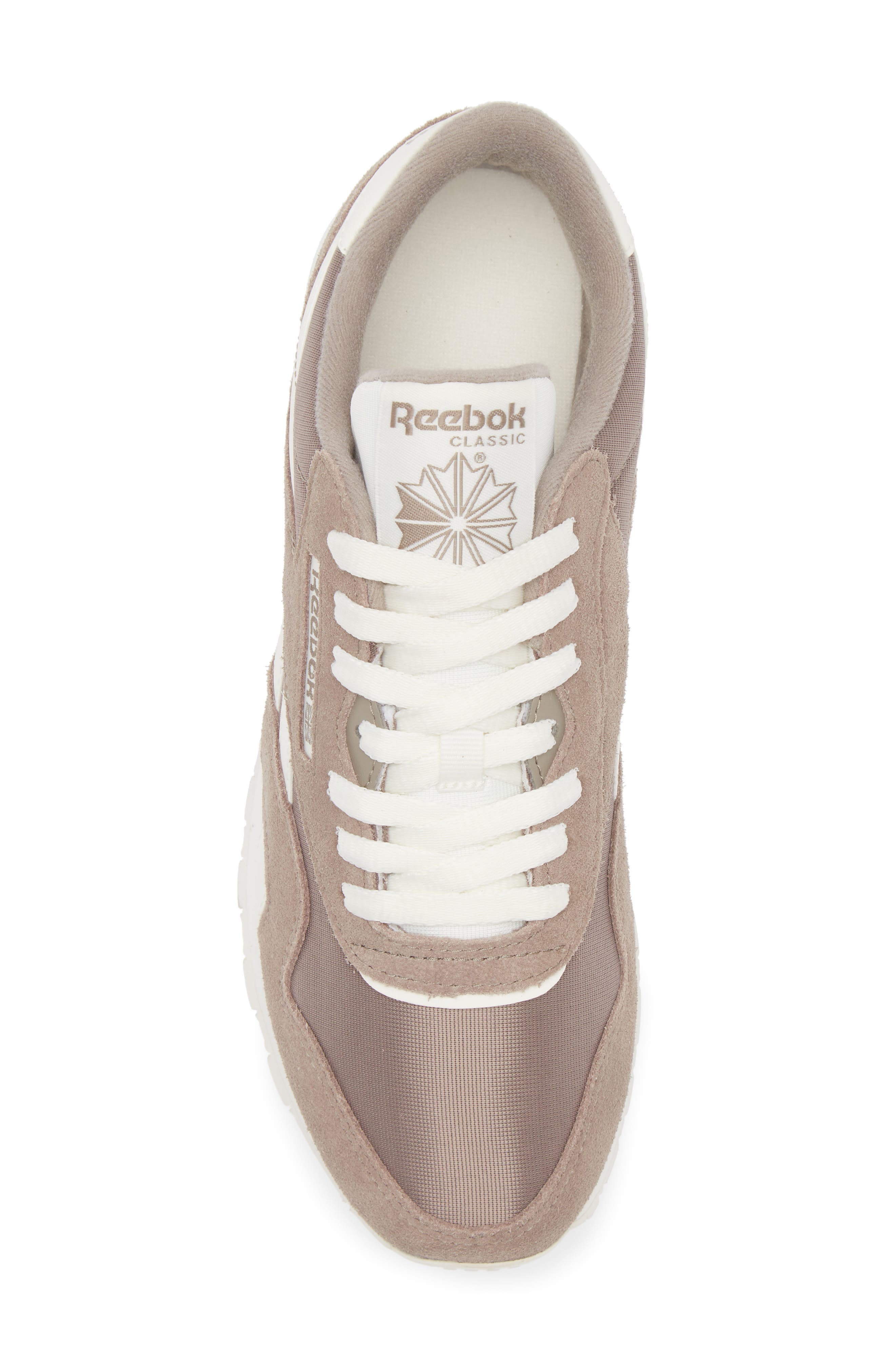 Reebok Classic Nylon Sneaker, Alternate, color, Gritty Grey/Gritty Grey/Chalk