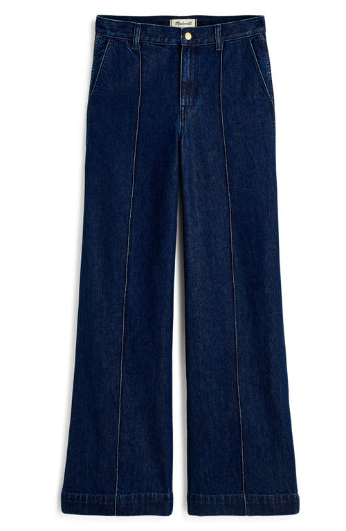 Madewell Superwide Leg Trouser Jeans in Landrum Wash 