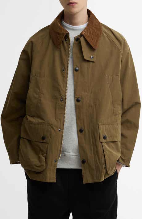 Oversize Peached Bedale Casual Jacket