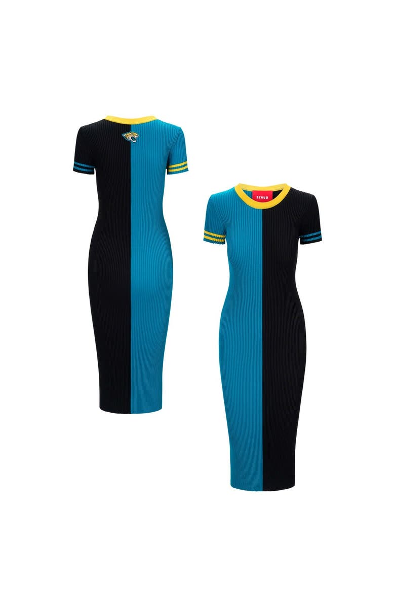 STAUD Women's STAUD Teal/Black Jacksonville Jaguars Colleen Dress, Main, color, Teal