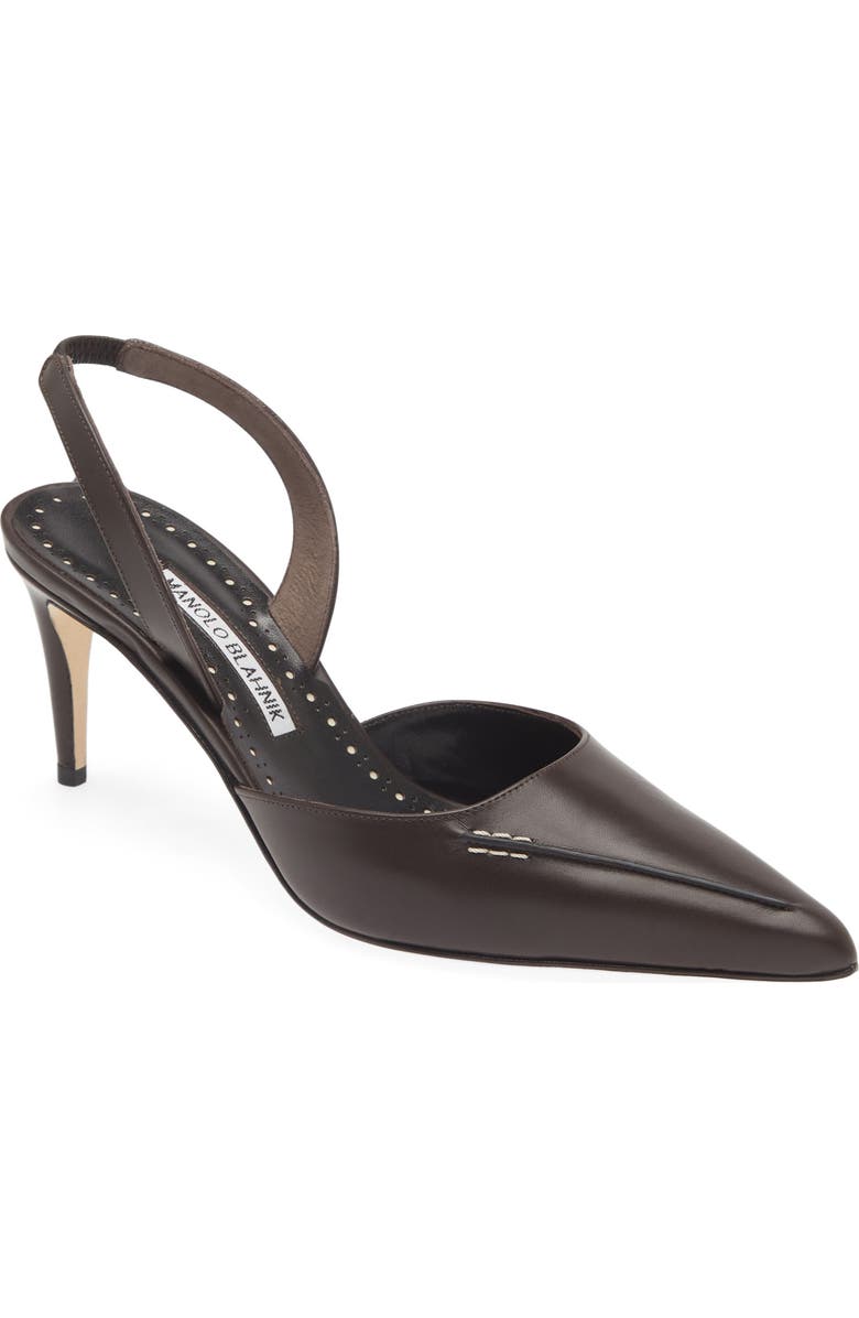Manolo Blahnik Homerasli Pointed Toe Slingback Pump, Main, color,