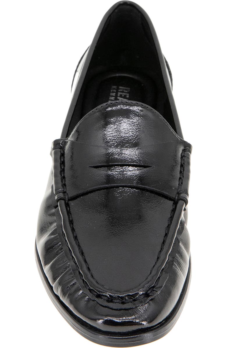Reaction Kenneth Cole Zoila Penny Loafer, Alternate, color, Black Patent