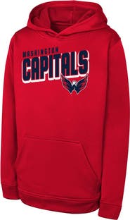 Outerstuff Youth Red Washington Capitals Cyber Punk Performance Hoodie