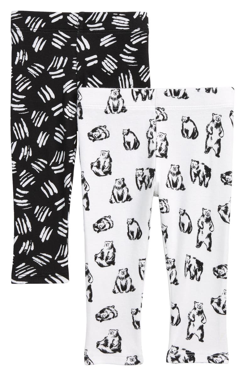 Nordstrom 2-Pack Leggings, Main, color,