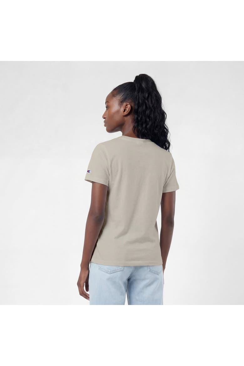 Women's Champion  Light Brown Kansas City Chiefs Cocoa Butter T-Shirt, Alternate, color, Light Brown