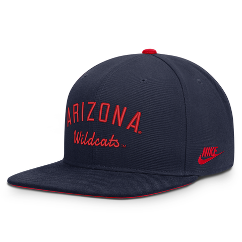 Men's Nike  Navy Arizona Wildcats Legacy Snapback Hat