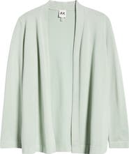 AK ANNE KLEIN Chatham Open Front Cardigan