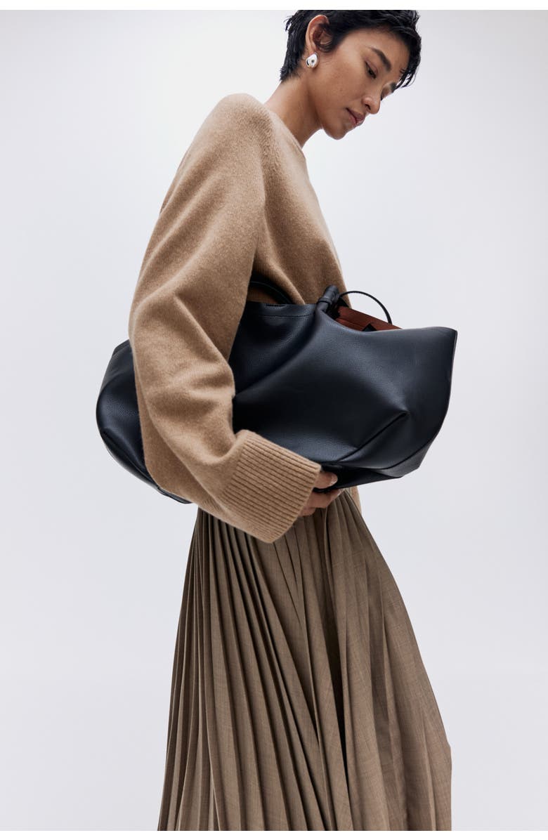 H&M Loose-fit Jumper, Alternate, color, Dark Beige