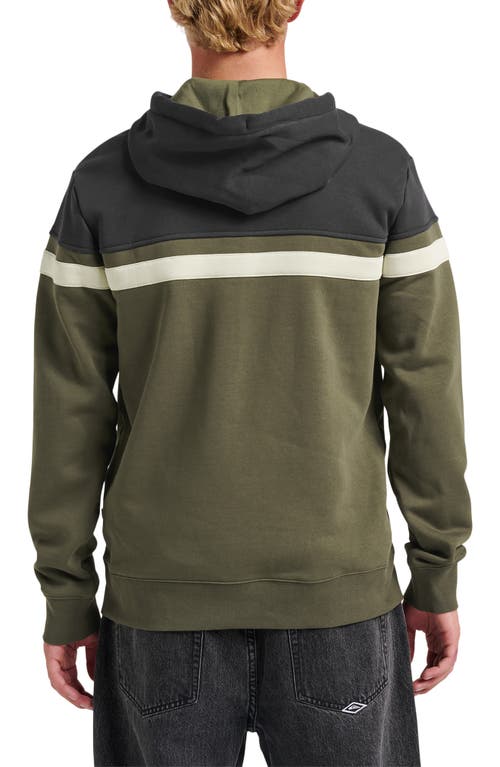Quiksilver Surf Zip Hoodie In Green