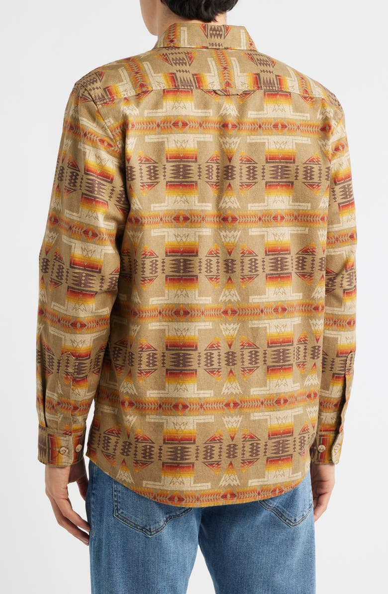 Pendleton Tanner Twill Button-Up Shirt, Alternate, color, Ponderosa Tan