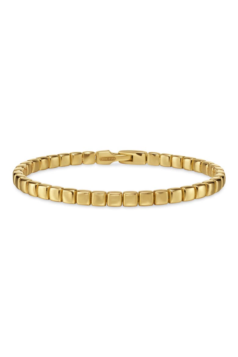 Spiritual Beads Cushion Bracelet, 5mm, Main, color, 18K GOLD
