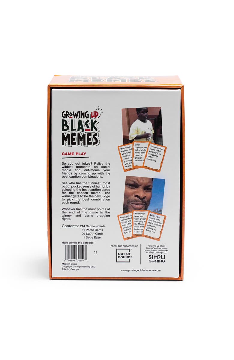Growing Up Black Memes Black Memes A Party Game For Adults, Come Up With The Best Captions Ages 17+, Alternate, color, Multicolored