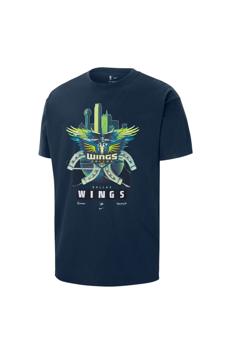 Nike Men's Nike Navy Dallas Wings Original Content Max90 T-Shirt, Alternate, color, Navy