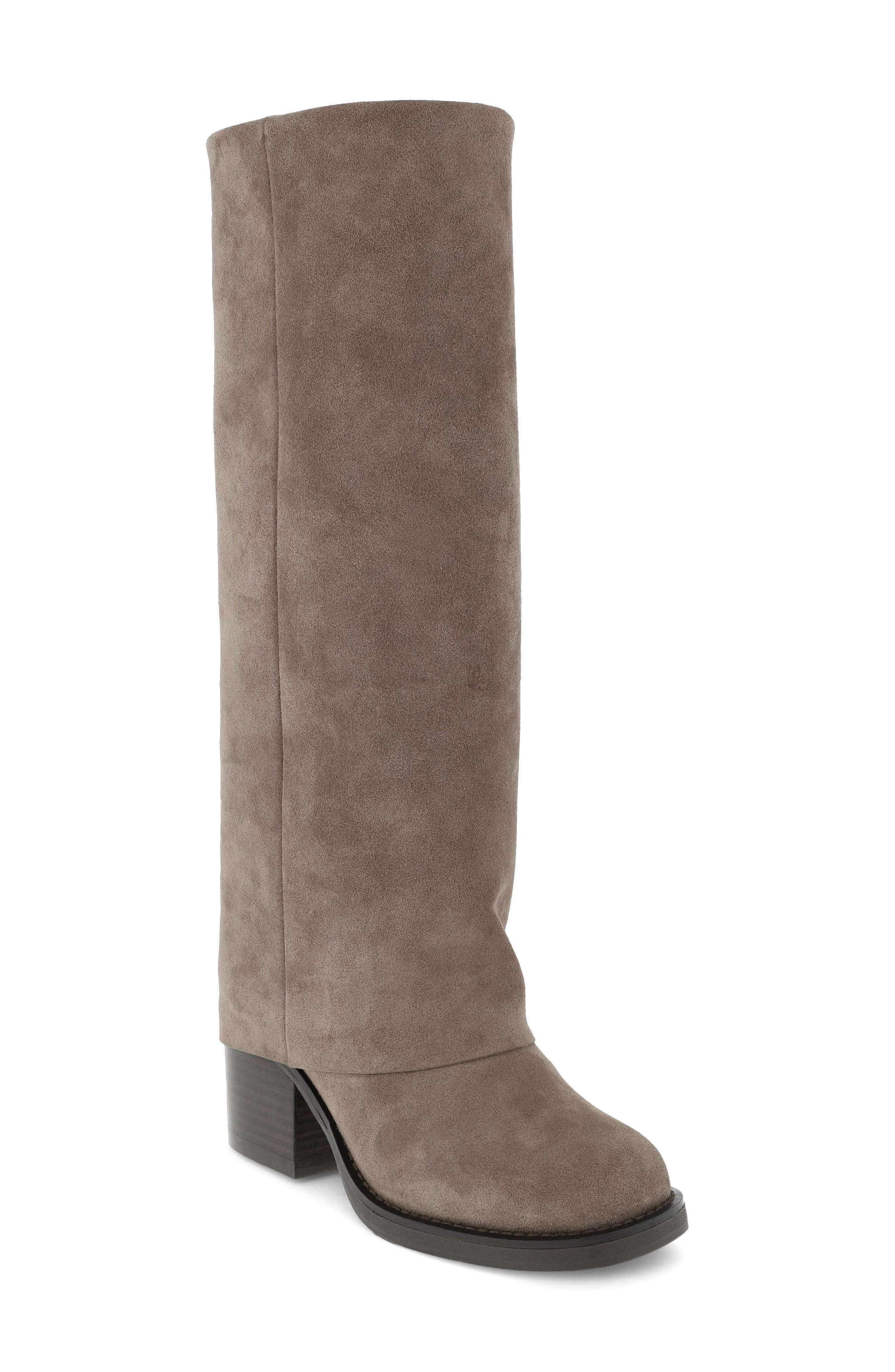 Evertt-R Knee High Boot, Main, color, TAUPE