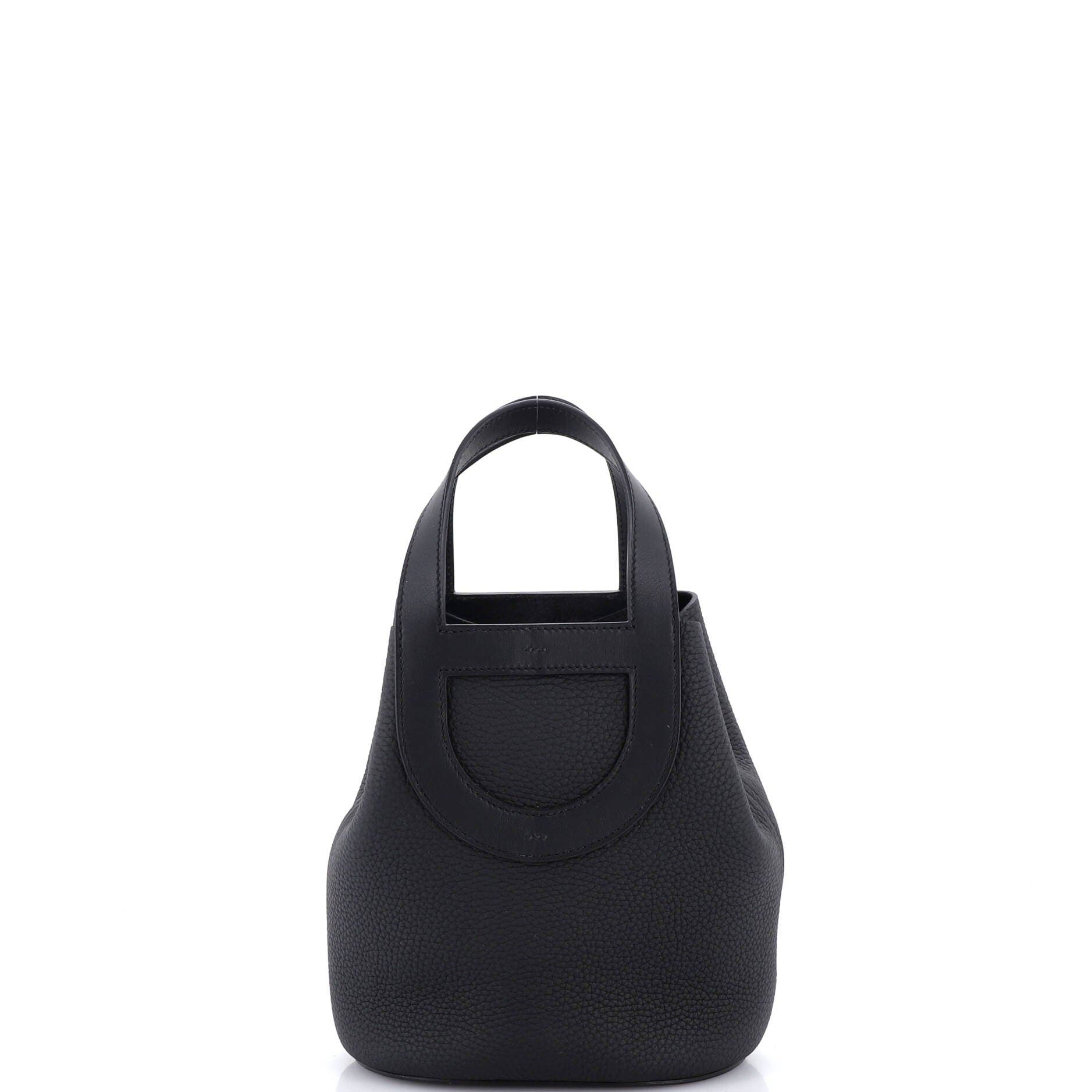 Pre-Owned Hermes In-The-Loop Bag Clemence with Swift 18, Main, color, Noir