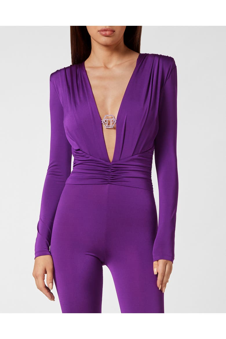 Jumpsuit Women, Main, color, Purple