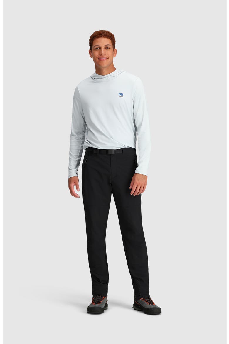 Cirque Lite Water Resistant Alpine Climbing Pants, Alternate, color, BLACK