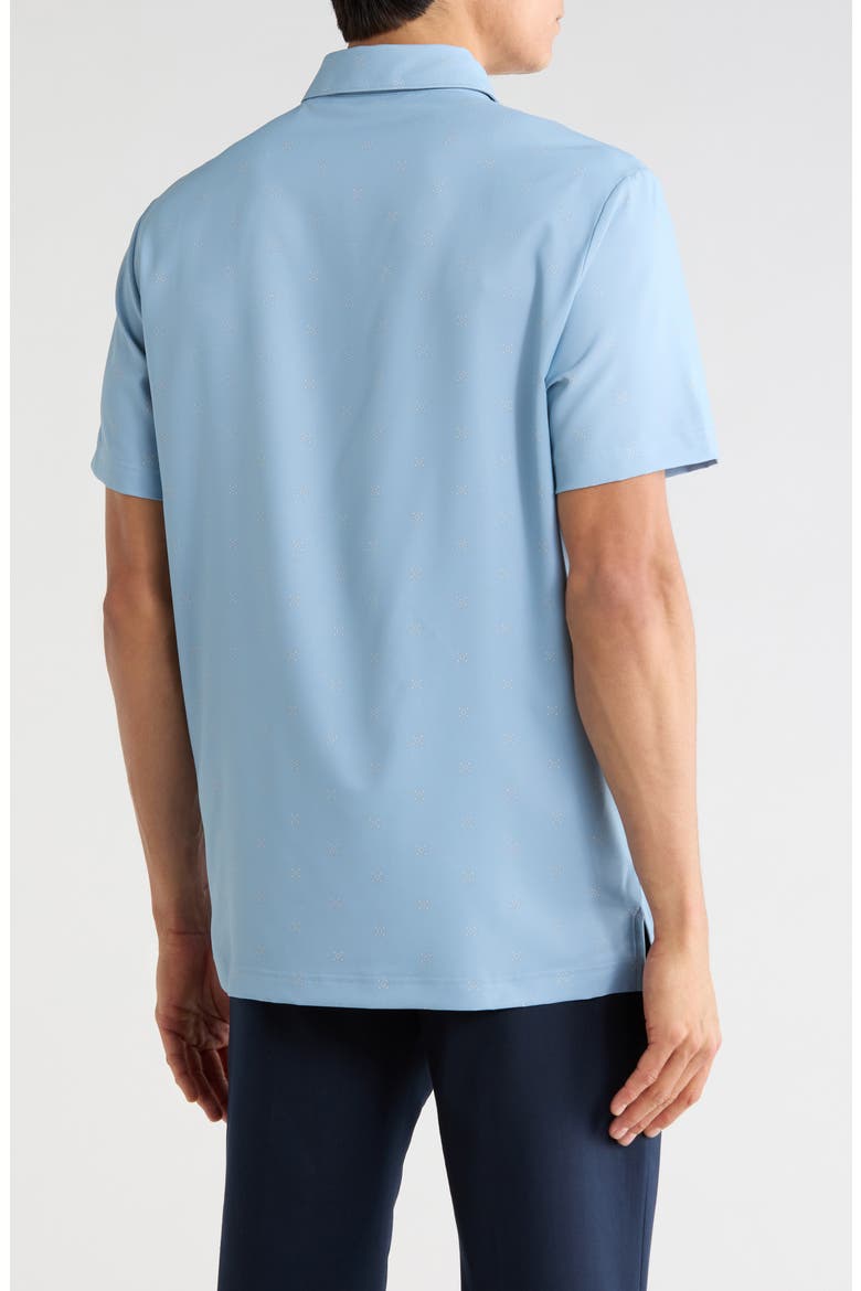 Air Taxi Performance Polo, Alternate, color, DUSTY BLUE
