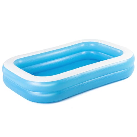 Blue Rectangular Family Pool