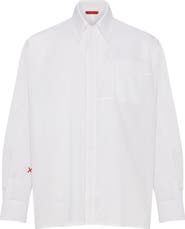 PCFG Daydreamers White Striped Woven Shirt
