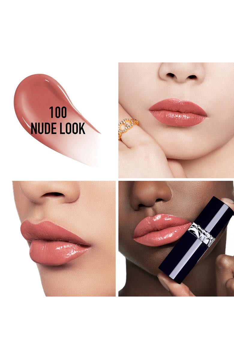 DIOR Rouge Dior Forever Liquid Lacquer Lipstick, Alternate, color, 100 Nude Look