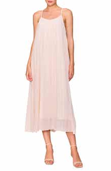 MELLODAY Pleated Midi Dress