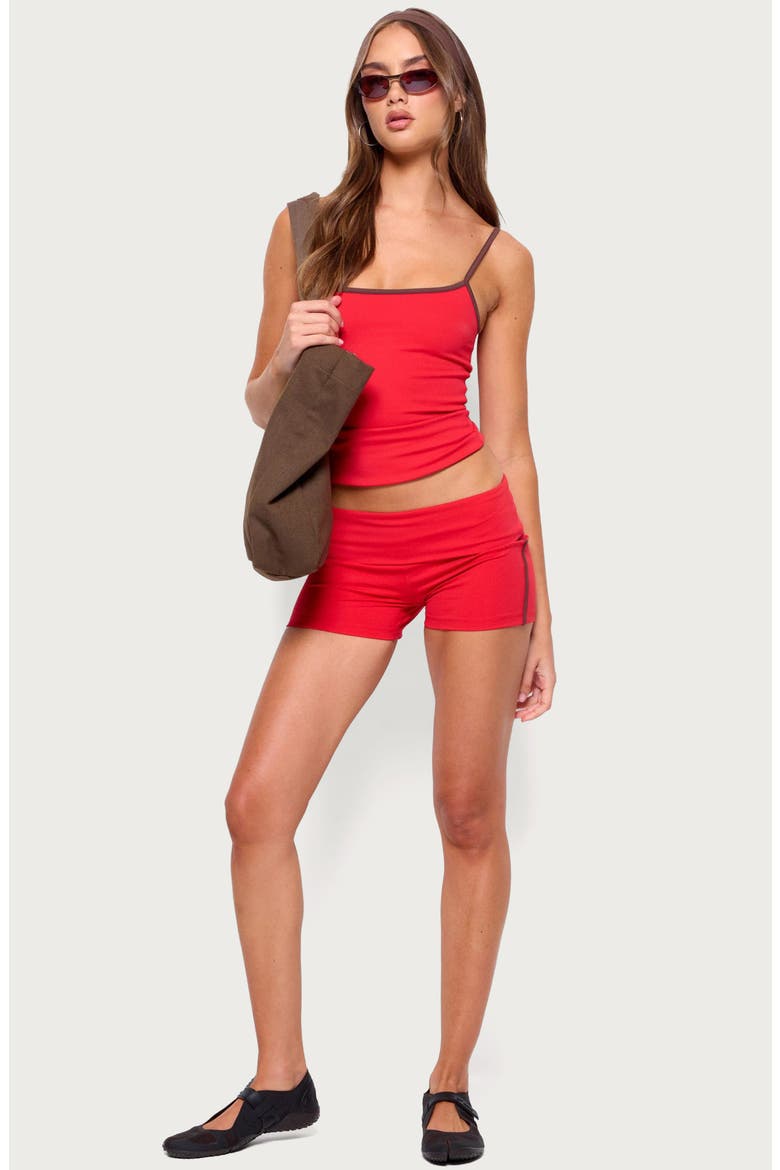 Ambar Contrast Reversible Tank, Alternate, color, RED-AND-BROWN
