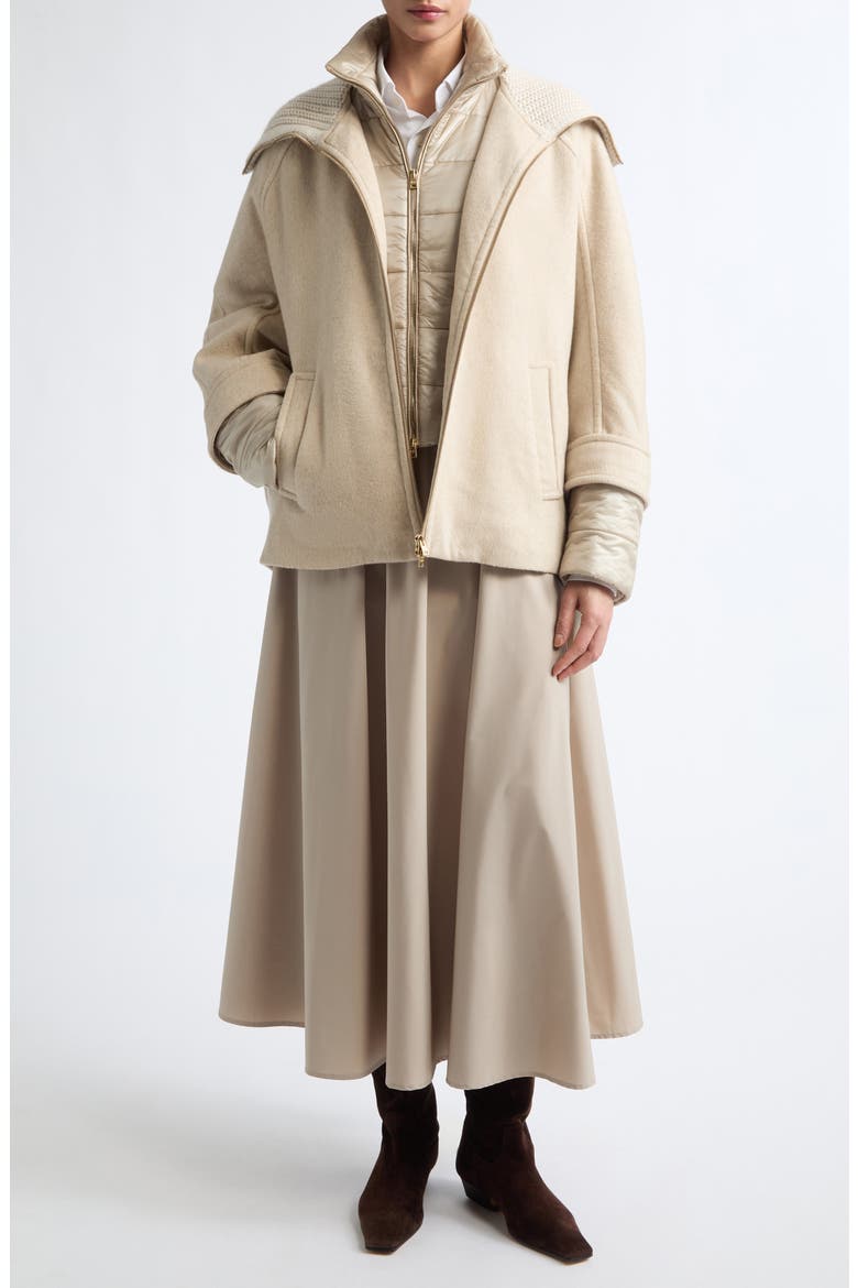 Stretch Modal Midi Skirt, Alternate, color, 1985 CHANTILLY