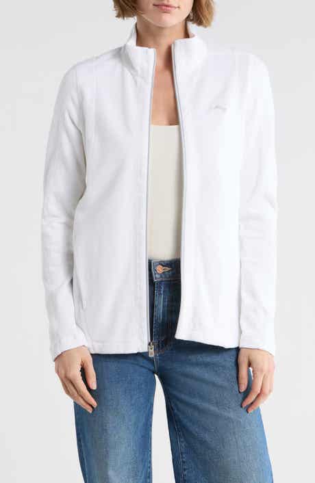 Tommy Bahama Brushed Rib Full Zip Sweatshirt