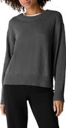 Eileen Fisher Organic Cotton & Recycled Cashmere Crewneck Sweater