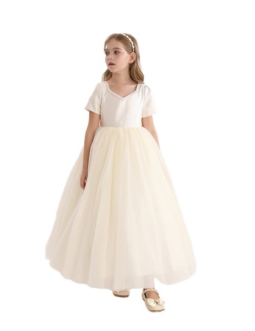 Tulleen Yvette Dress In Ivory