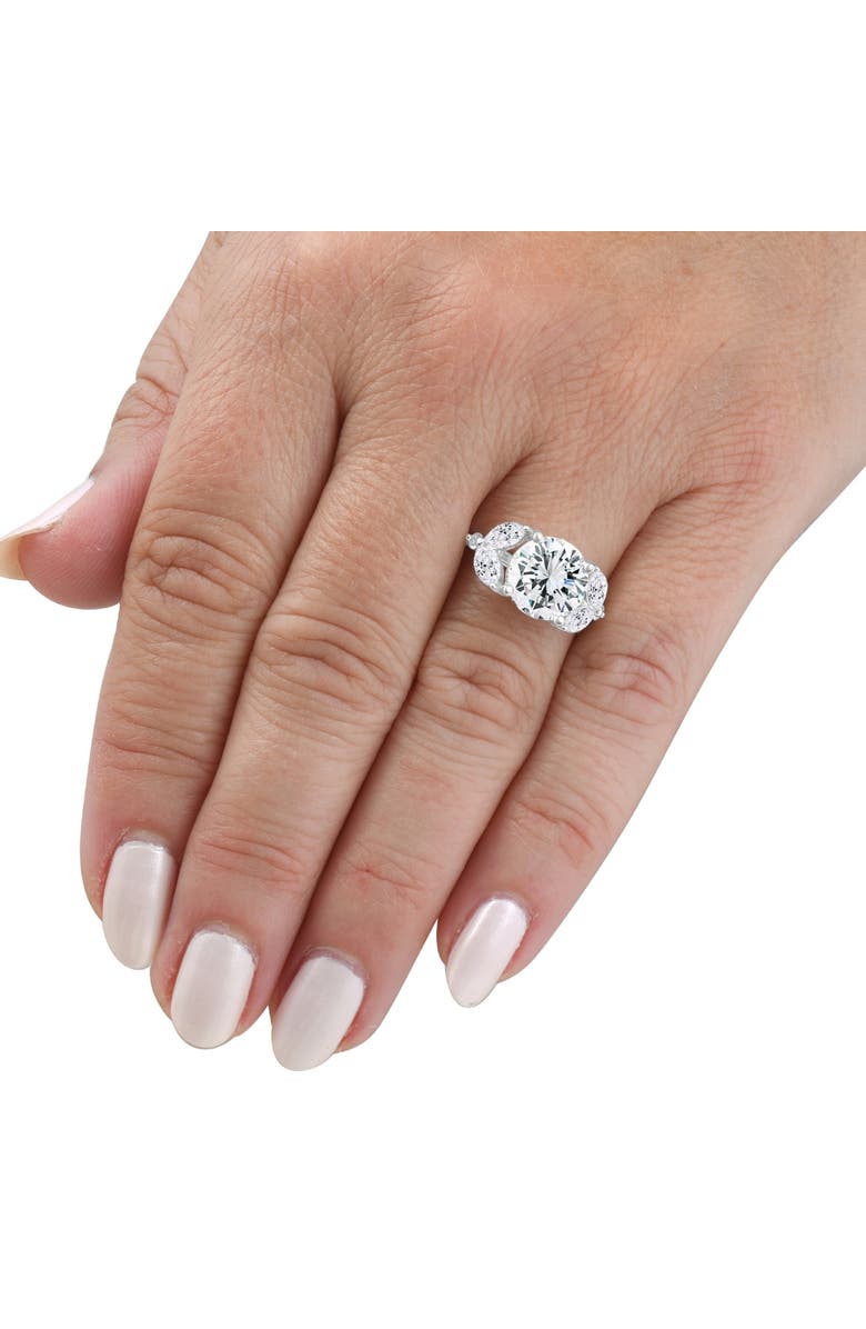 Bliss Diamond Certified 3.65Ct Round & Marquise Diamond Engagement Ring 14k Gold, Alternate, color, 